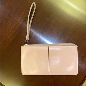 Light pink wristlet